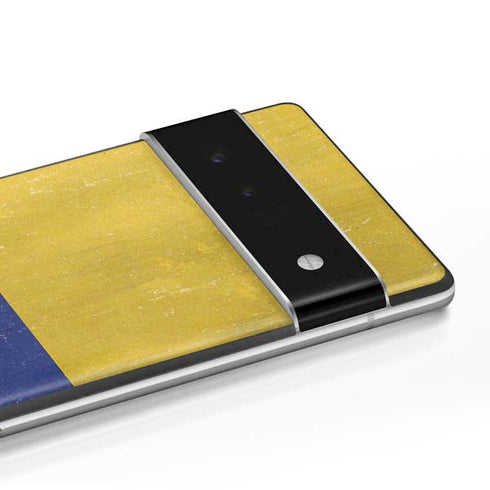 Colombia Flag Distressed Google Pixel 6 Skin